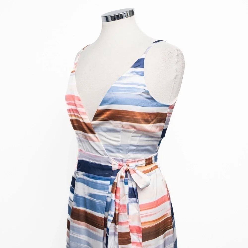 Hutch. Leah Satin Midi Wrap Dress.‎